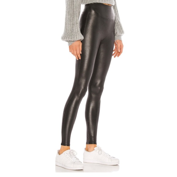 Spanx Faux Leather Leggings - Picture 3 of 8